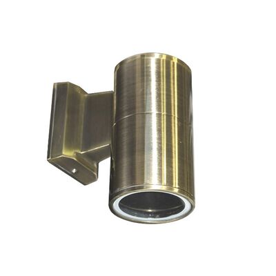 Wall mounted Aluminum Cilindrical Up Φ90mm lighting fitting 9041 GU10 IP44 antique brass