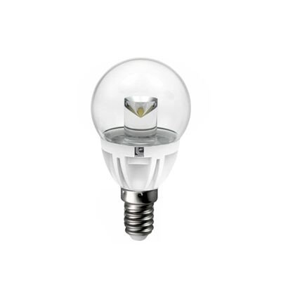 Led Lamp G45 E14 3W 230V 2835SMD 250' 3000K Clear Aluminium