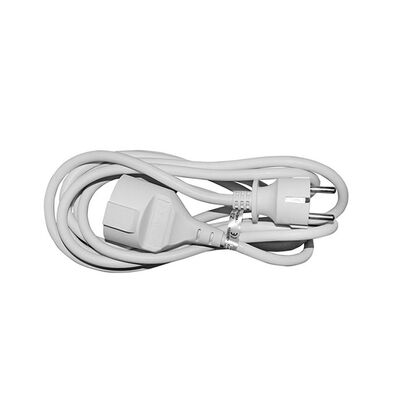Cable extension 3x1.5mm² 3m white