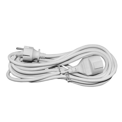 Cable extension 3x1.5mm² 5m white