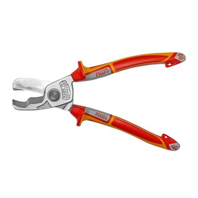 NWS Cable cutter yellow-red handle 210mm