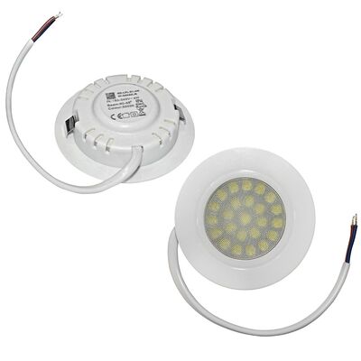 Recessed Spot light white plastic body LED 4W 240V 400lm warm white