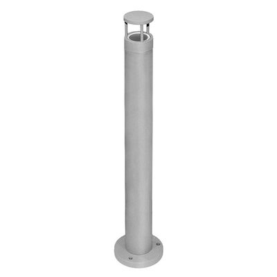 Ground Pillar Aluminum Culinder with base indirect Lighting Fitting 9107-650 GU10 IP54 grey