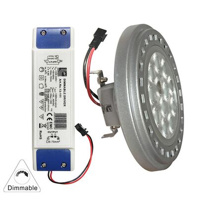 Led SMD AR111 12VAC/DC 13W 30° Dimmable (with external led driver) Cool White