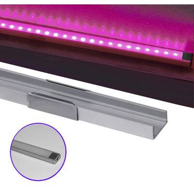 Aluminum profile 2m wall mounted for led strips max W:11mm  L:2m W:15.8mm  H:6mm