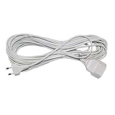 Cable extension 10m white (oval shape 2x0.75mm²)