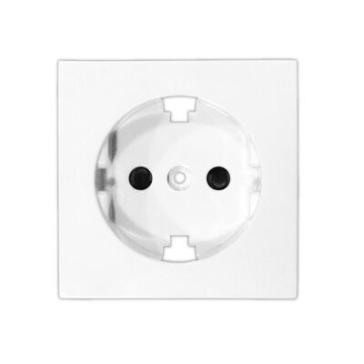 Shucko ABS front part white, without mechanism, without frame