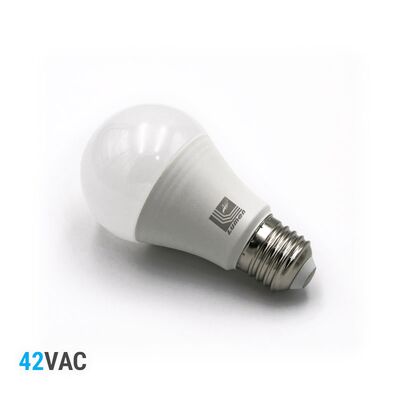 LED ΛΑΜΠΑ ΑΧΛΑΔΙ Ε27 6W 42VAC ΘΕΡΜΟ 3000Κ