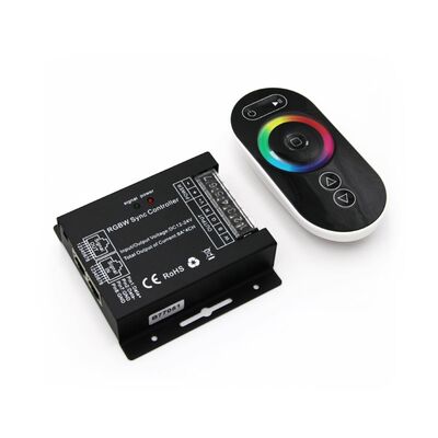 Controller with remote for RGB+W 4*8A 12VDC/384W 24VDC/768W