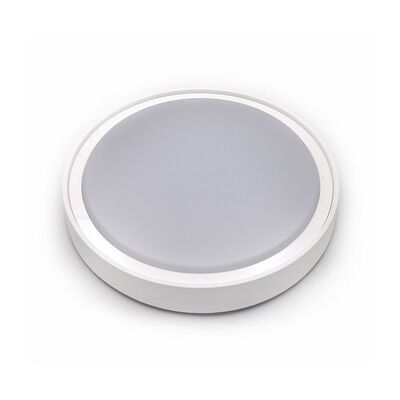 LED CEILING FIXTURE PC ROUND D:300MM 18W 4000K IP65 WHITE