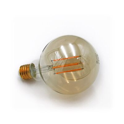 Led COG E27 Gloden G95 230V 8W Warm White