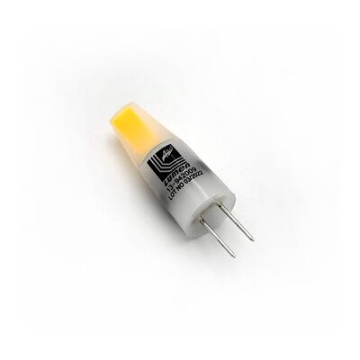 Led COB G4 Silicon 12VAC/DC 2W 360° Warm White Dimmable
