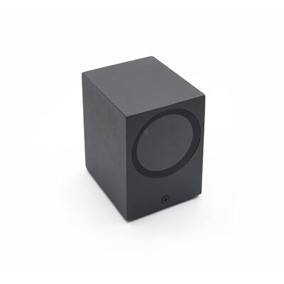 Outdoor Down Bright Wall Light wall mounted square 1XGU10 graphite