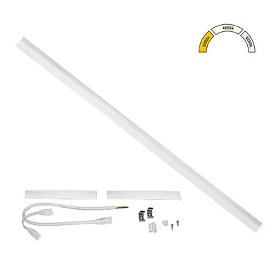 LED ΦΩΤΙΣΤΙΚΟ ΚΟΥΖΙΝΑΣ T5 90cm 15W CCT ΛΕΥΚΟ