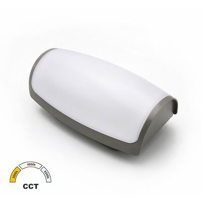 LED ΑΠΛΙΚΑ PC 12W CCT IP65 ΓΚΡΙ