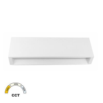 LED ΦΩΤΙΣ.PC ΕΠΙΤΟΙΧΟ ΕΜΜΕΣ. ΚΥΡΤΟ ΟΡΘΟΓ. 4W CCT IP65 ΛΕΥΚΟ