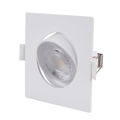 LED ΣΠΟΤ ΨΕΥΔΟΡΟΦΗΣ ΚΙΝΗΤΟ ΤΕΤΡΑΓΩΝΟ 3W/5W/7W CCT 38° ΛΕΥΚΟ
