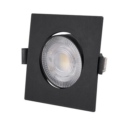 LED ΣΠΟΤ ΨΕΥΔΟΡΟΦΗΣ ΚΙΝΗΤΟ ΤΕΤΡΑΓΩΝΟ 3W/5W/7W CCT 38° MΑΥΡΟ