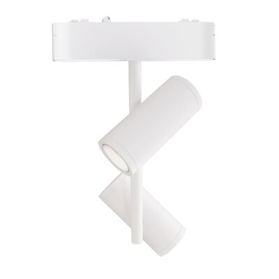 LED TRACK SPOT MINI   2x8W 40VDC 36° 4000K WHITE