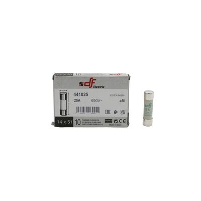 ΦΥΣΙΓΓΙΑ ΚΥΛΙΝΔΡΙΚΑ 14x51mm 25Α aM DF