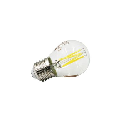 Led COG E27 Clear G45 230V 4W Dimmable Warm White