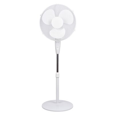 STAND FAN WITH THREE BLADES 45W WHITE