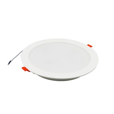 LED ΦΩΤΙΣΤΙΚΑ ΨΕΥΔΟΡΟΦΗΣ PC ΣΤΡΟΓΓΥΛΟ ΠΛΗΡΕΣ 18W 6200K ΛΕΥΚΟ
