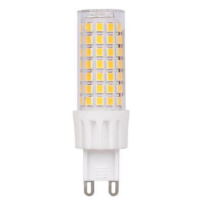 LED ΛΑΜΠΑ SMD ΚΕΡΑΜΙΚΗ G9 6W ΔΙΑΦΑΝΗ ΝΤΙΜΑΡΙΖΟΜΕΝΟ ΛΕΥΚΟ