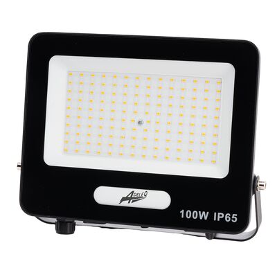 ΠΡΟΒΟΛΕΑΣ LED ΚΑΙ ΓΙΑ ΑΝΙΧΝΕΥΤΗ ΚΙΝΗΣ.100W 230V 6200K IP65 ΜΑΥΡΟΣ