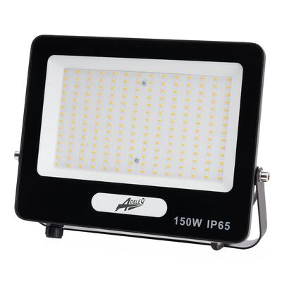 ΠΡΟΒΟΛΕΑΣ LED 150W 230V 6200K ΚΑΙ ΓΙΑ ΑΝΙΧΝΕΥΤΗ ΚΙΝΗΣ.IP65 ΜΑΥΡΟΣ