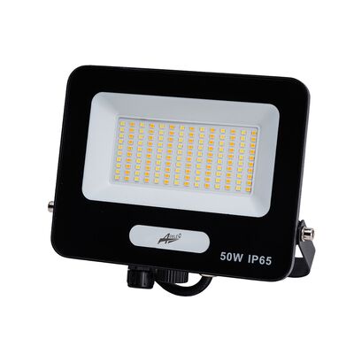 ΠΡΟΒΟΛΕΑΣ LED 50W 230V CCT ΚΑΙ ΓΙΑ ΑΝΙΧΝΕΥΤΗ ΚΙΝΗΣΗΣ IP65 ΜΑΥΡΟΣ