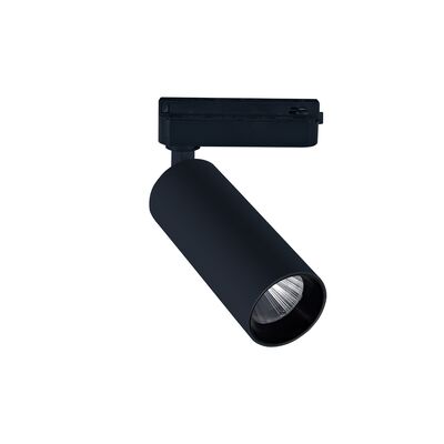 LED ΣΠΟΤ ΡΑΓΑΣ 2 ΓΡΑΜΜΩΝ 10W 230V 4000K 36° ΜΑΥΡΟ