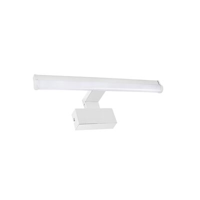 LED ΦΩΤΙΣΤ.ΛΟΥΤΡΟΥ ΣΤΡΟΓΓΥΛΟ ΑΛΟΥΜΙΝΙΟ&PC 60cm 10W IP44 CCT ΛΕΥΚΟ