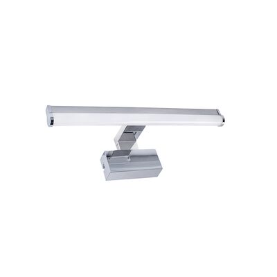 LED ΦΩΤΙΣΤ.ΛΟΥΤΡΟΥ ΣΤΡΟΓΓΥΛΟ ΑΛΟΥΜΙΝΙΟ&PC 60cm 10WIP44 CCT ΧΡΩΜΙΟ