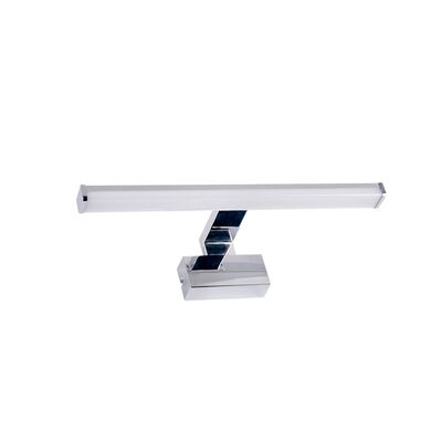 LED ΦΩΤΙΣΤΙΚΟ ΛΟΥΤΡΟΥ ΑΛΟΥΜΙΝΙΟ&PC 40cm 8W IP44 CCT ΧΡΩΜΙΟ