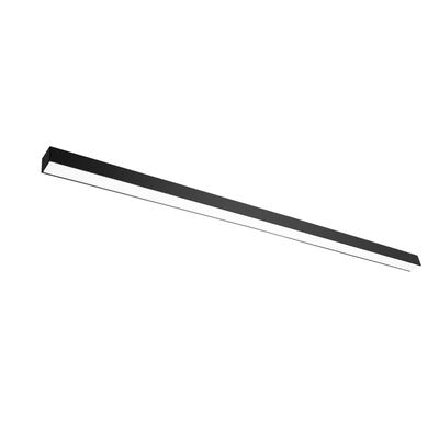 ΦΩΤΙΣΤΙΚΟ LED ΑΛΟΥΜΙΝΙΟΥ ΓΡΑΜΜΙΚΟ ΜΙΝΙ 45W 230V 4000K 150cm ΜΑΥΡΟ