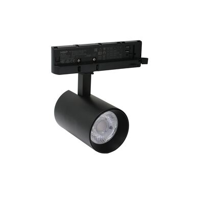 LED ΣΠΟΤ ΡΑΓΑΣ 4 ΓΡΑΜΜΩΝ 20W 230V 4000K 38° ΜΑΥΡΟ