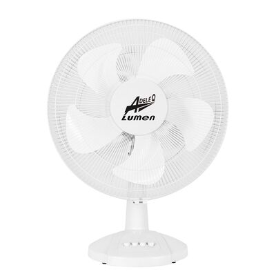 ΑΝΕΜΙΣΤΗΡΑΣ ΕΠΙΤΡΑΠΕΖΙΟΣ Φ40cm 40W 5 ΠΤΕΡΥΓΙΑ ΛΕΥΚΟΣ
