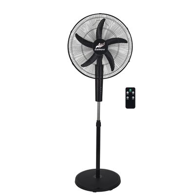 ΑΝΕΜΙΣΤΗΡΑΣ ΟΡΘΟΣΤΑΤΗΣ Φ50cm 65W 5 ΠΤΕΡΥΓ.+ΤΗΛΕΧΕΙΡΙΣΤΗΡΙΟ ΜΑΥΡΟΣ