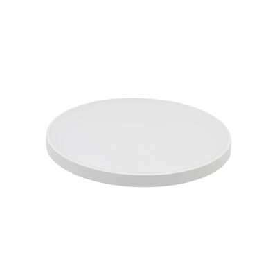 LED ΠΛΑΦΟΝΙΕΡΑ PC ΣΤΡΟΓΓΥΛΗ Φ:270mm 18W 4000K IP44 ΛΕΥΚΗ