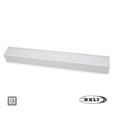 ΦΩΤΙΣΤΙΚΟ LED ΑΛΟΥΜ.ΓΡΑΜΜΙΚΟ 18W DIM.DALI 230V 4000K 60cm ΛΕΥΚΟ