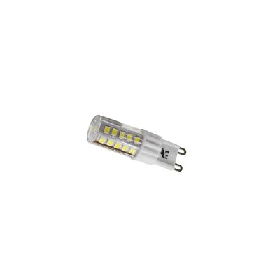 LED ΛΑΜΠΑ SMD ΚΕΡΑΜΙΚΟ G9 4W 230VAC ΔΙΑΦΑΝΗ ΨΥΧΡΟ 6200Κ
