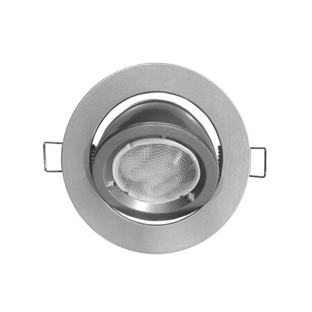 Recessed Spot light WL-618 Adjustable 45' Aluminum MR16 (silver)SG