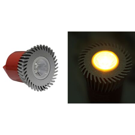Power led MR16 3W-230V 10' amber