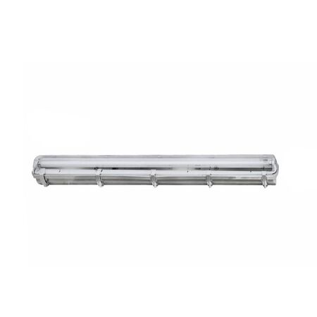 Waterproof Lighting Fitting T5 with electronic ballast Polycarbonat 1x80W
