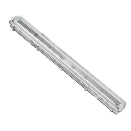 Waterproof Lighting Fitting Τ5 with electronic ballast Polycarbonat 2x80W