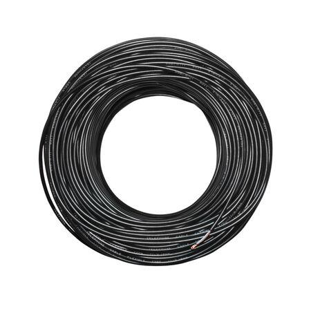 Alarm cable without shielding 2coresx0.22mm black