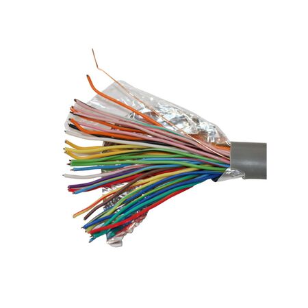Telephone cable with shielding 30coresx0,60mm2