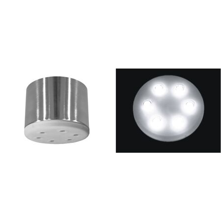 Led Fitting DA18W Satin 6x3W With Driver 60° Cool White