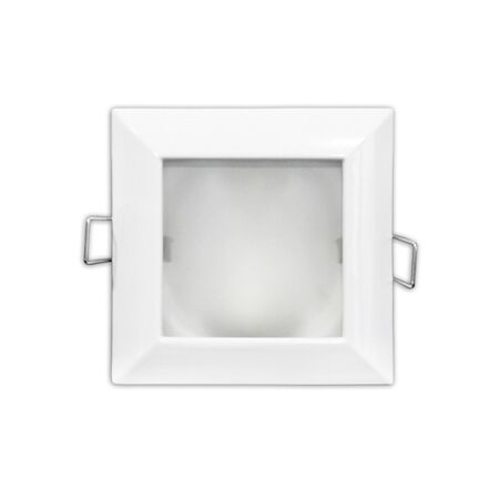 Recessed Spot light Square WL-2211 JC G5.3 Aluminum frosted glass WH